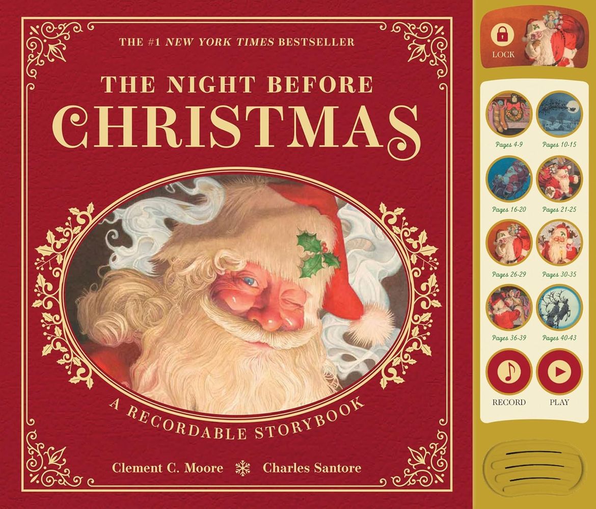 The Night Before Christmas Recordable Edition: A Recordable Storybook (Hardcover)