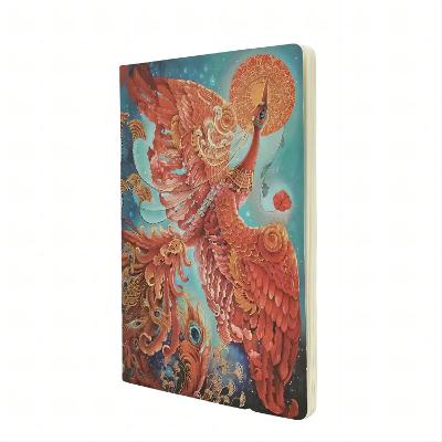 Firebird A4 Unlined Cahier Notebook Birds of Happiness (Paperback)