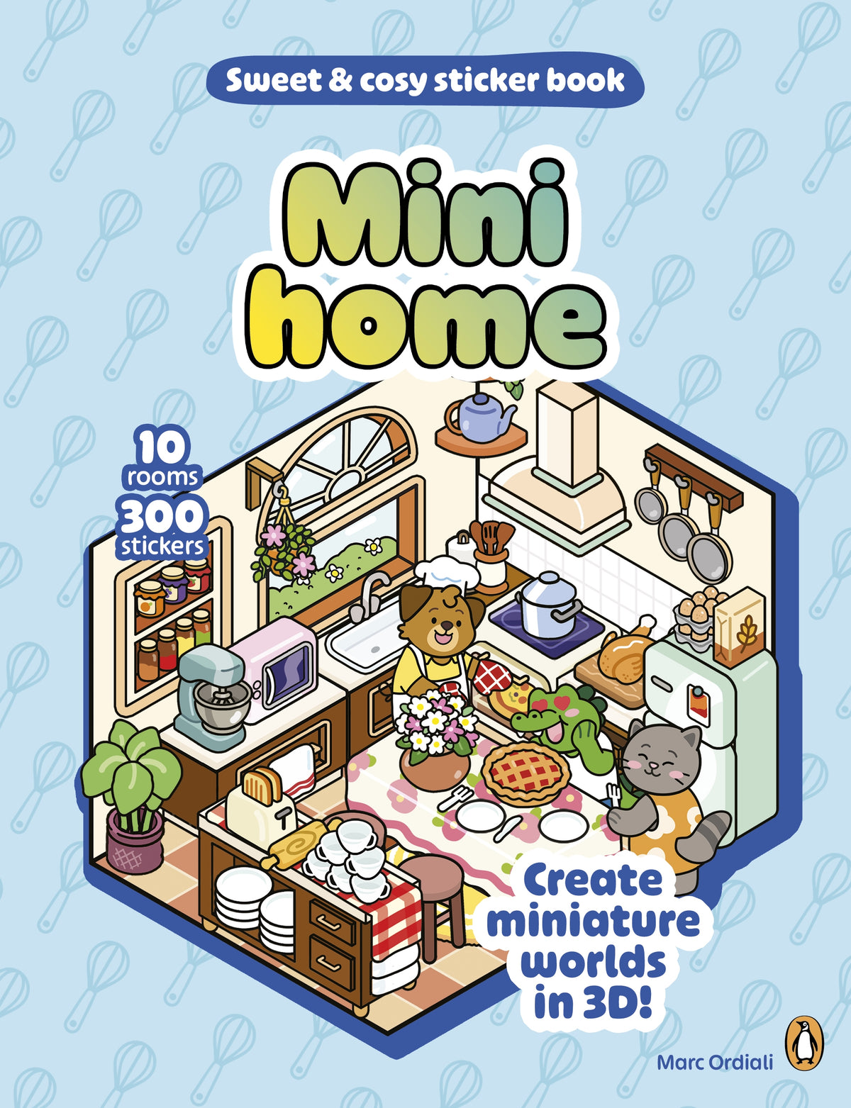 Sweet and Cosy Sticker Book: Mini Home (Hardcover)