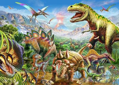 Dinosaur World 1000 Piece Puzzle