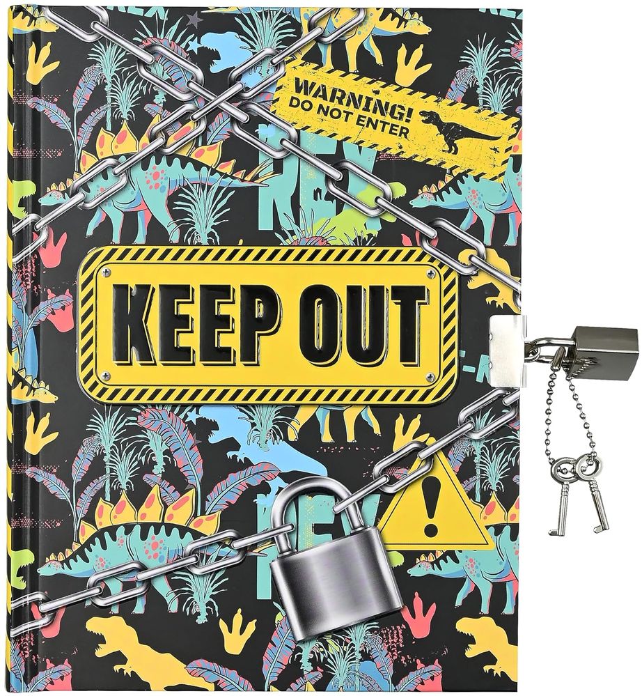 Keep Out! Locking Journal (Hardcover)