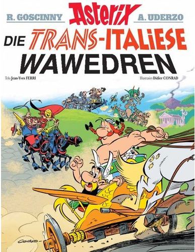 Asterix En Die Trans-Italiese Wawedren (Paperback)