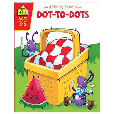School Zone Activity Zone: Dot-to-Dot (Paperback)