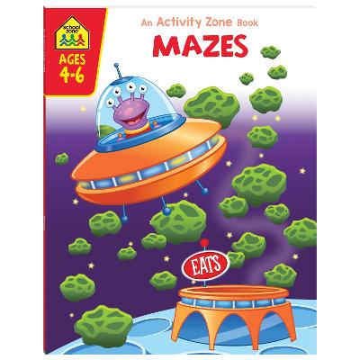 School Zone Activity Zone: Mazes (Paperback)