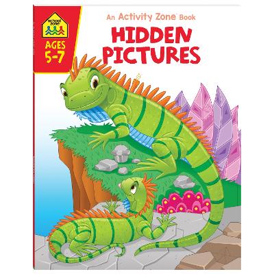 School Zone Activity Zone: Hidden Pictures (Paperback)