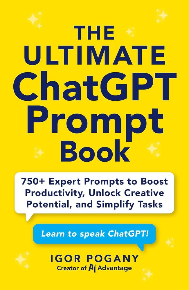 The Ultimate ChatGPT Prompt Book (Trade Paperback)
