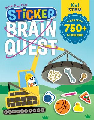 Sticker Brain Quest: Learn STEM With Stickers For Grades K & 1