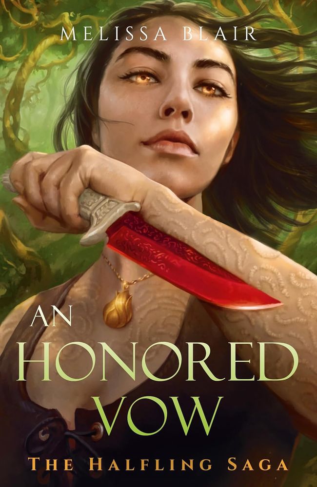 The Halfling Saga 4: An Honored Vow (Paperback)