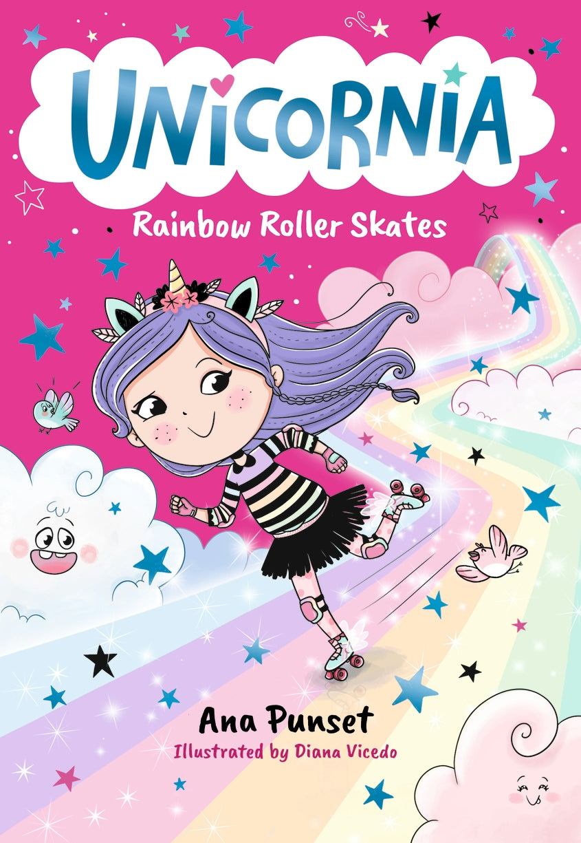 Unicornia 6: Rainbow Roller Skates (Paperback)