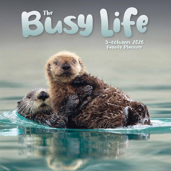 The Busy Life 2026 Square Wall Calendar