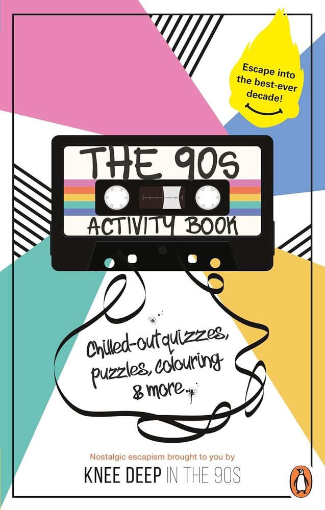 90s Activity Book: For Adults (Paperback)