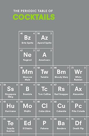 The Periodic Table of Cocktails (Paperback)