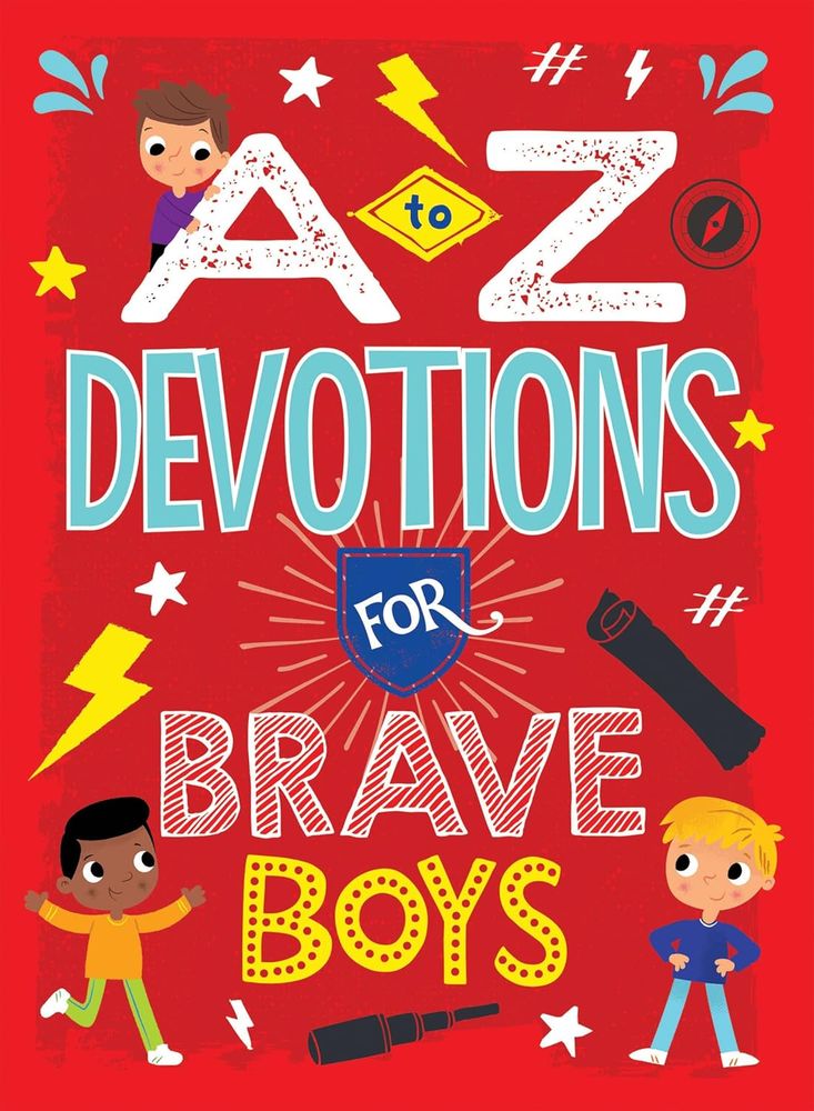 A to Z Devotions for Brave Boys (Paperback)