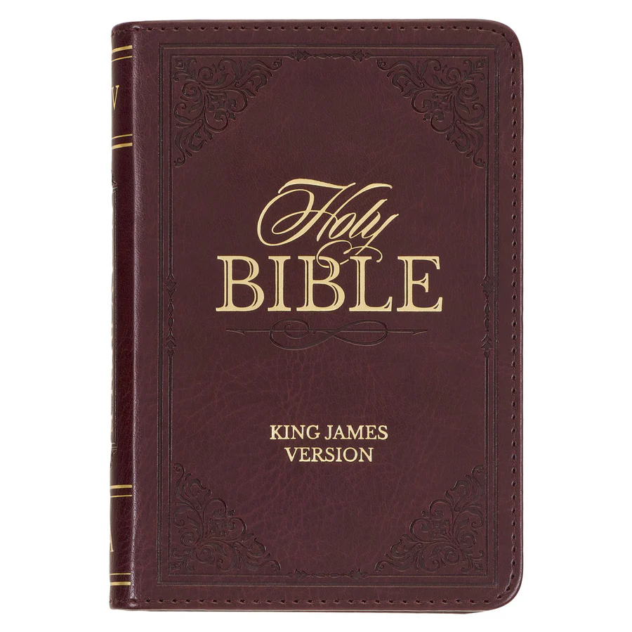 KJV Pocket Bible Burgundy