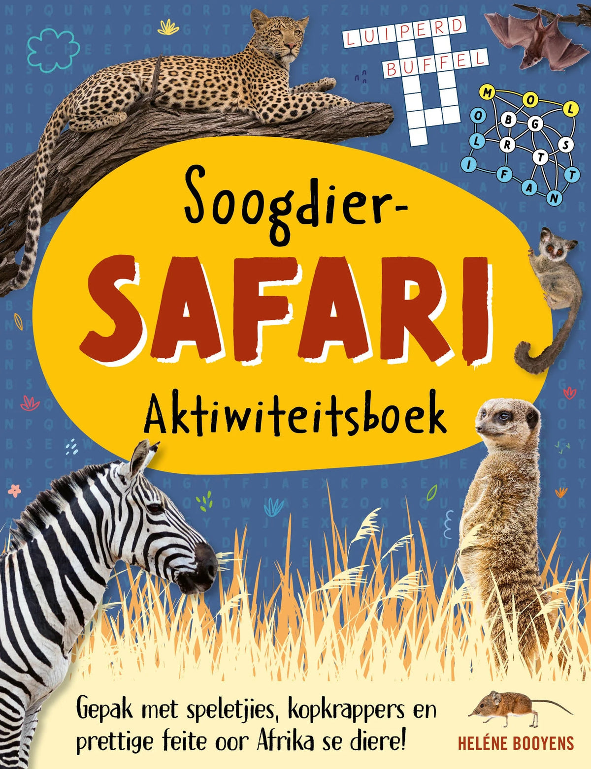 Soogdier-Safari Aktiwiteitsboek (Paperback)