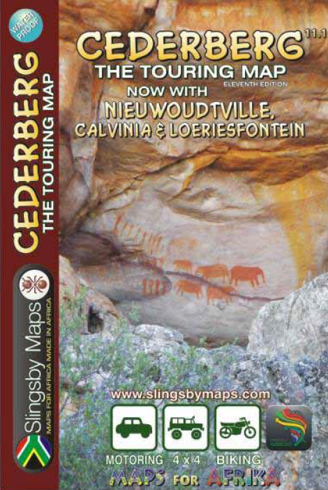 Cederberg: The Touring Map 16th Edition