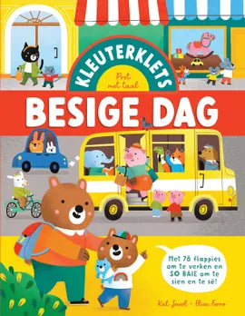 Kleuterklets: Besige Dag (Board Book)