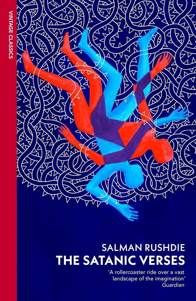 Vintage Red Spine: The Satanic Verses (Paperback)