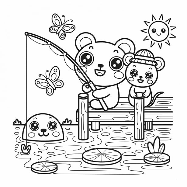 Cute Cozy Coloring: Adventure (Paperback)