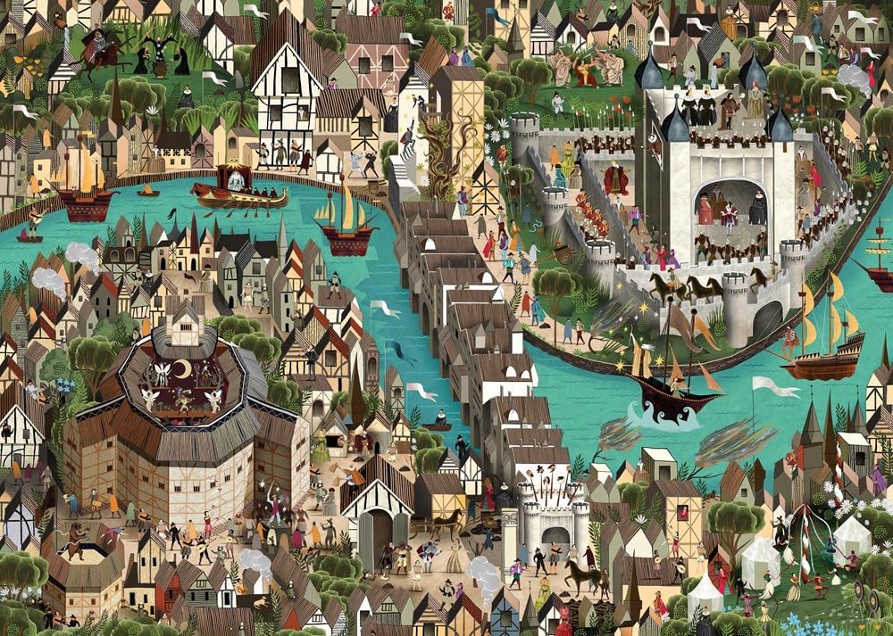 The World of Shakespeare: 1000-Piece Jigsaw Puzzle