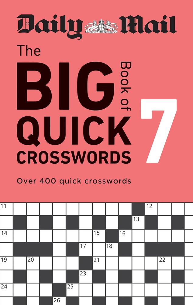 Daily Mail Big Book of Quick Crosswords Volume 7 (Paperback)