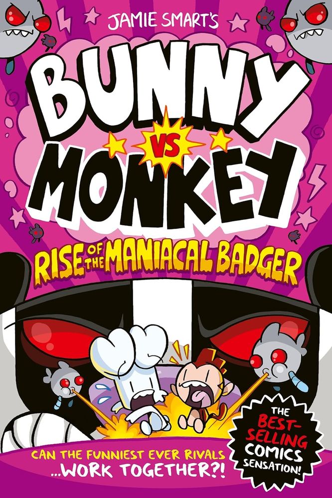 Bunny vs Monkey 5: Rise Of The Maniacal Badger (Paperback)