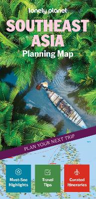 Lonely Planet: Southeast Asia Planning Map 2026 - 2nd Edition