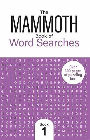 The Mammoth Book of Word Searches Book 1 (Paperback)
