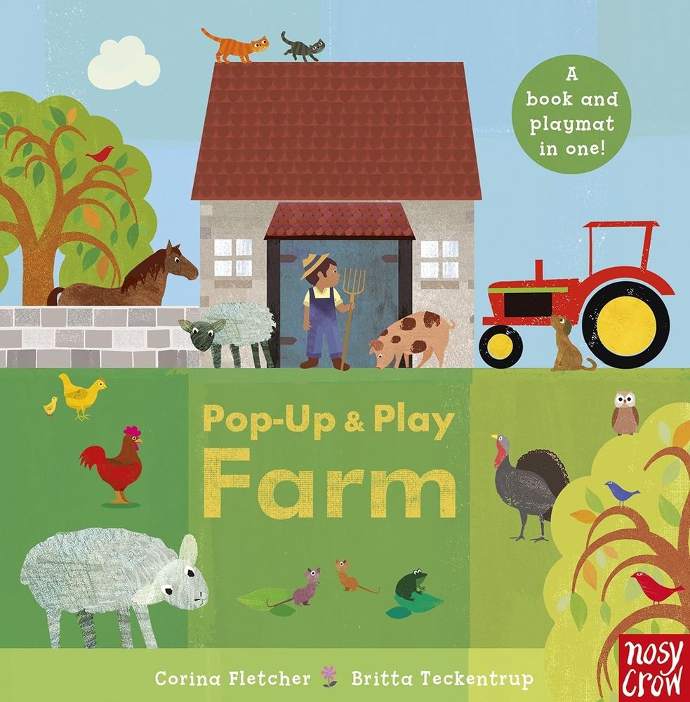 Pop-Up And Play Farm (Board Book)