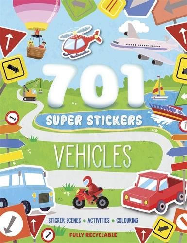 701 Super Stickers: Vehicles