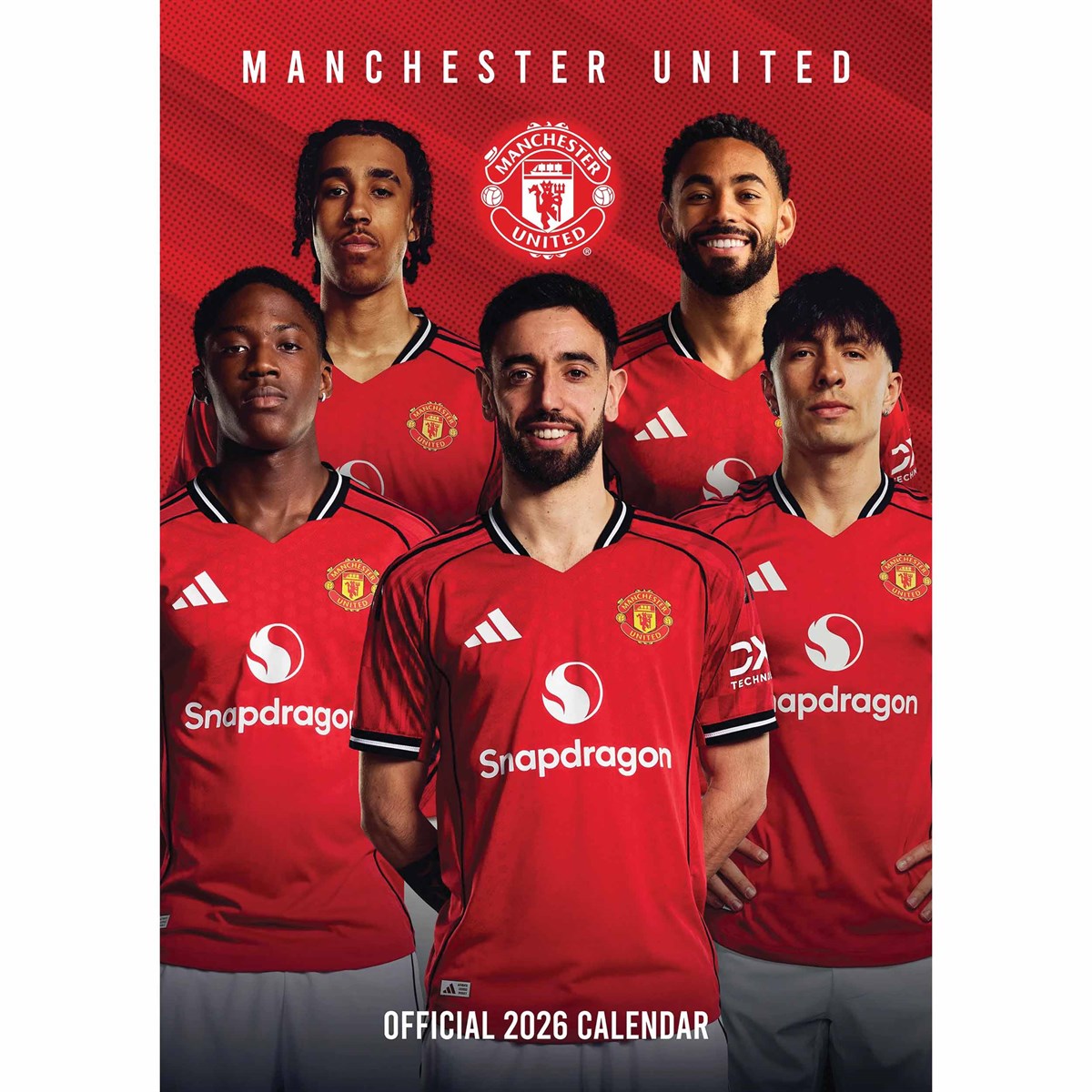 Official Manchester United 2026 A3 Calendar