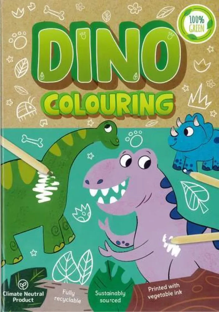 Dinosaur Colouring Book