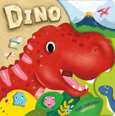 Dino Peep Through Surprises (Board Book)