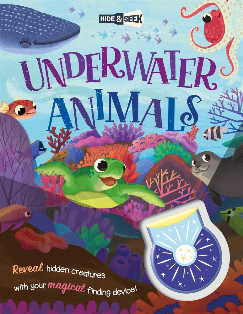 Hide And Seek Underwater Animals (With Glow Light)