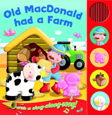 Old Macdonald Had A Farm - 4 Button Sound Book (Board Book)