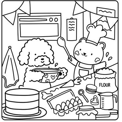 Sunny Vibes: Cosy Colouring Kit