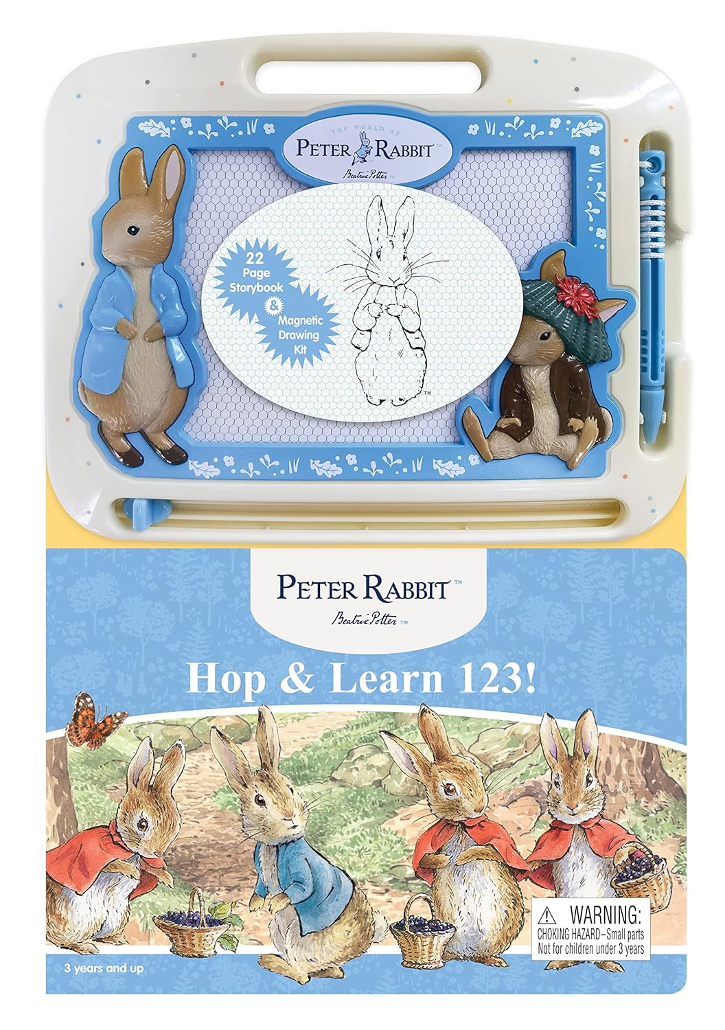 Peter Rabbit Hop & Learn 123: Learning (Board Book)