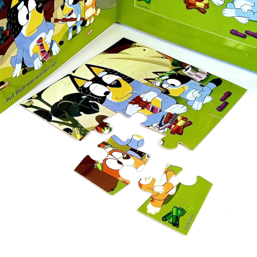Bluey My First Puzzle and Picture Book