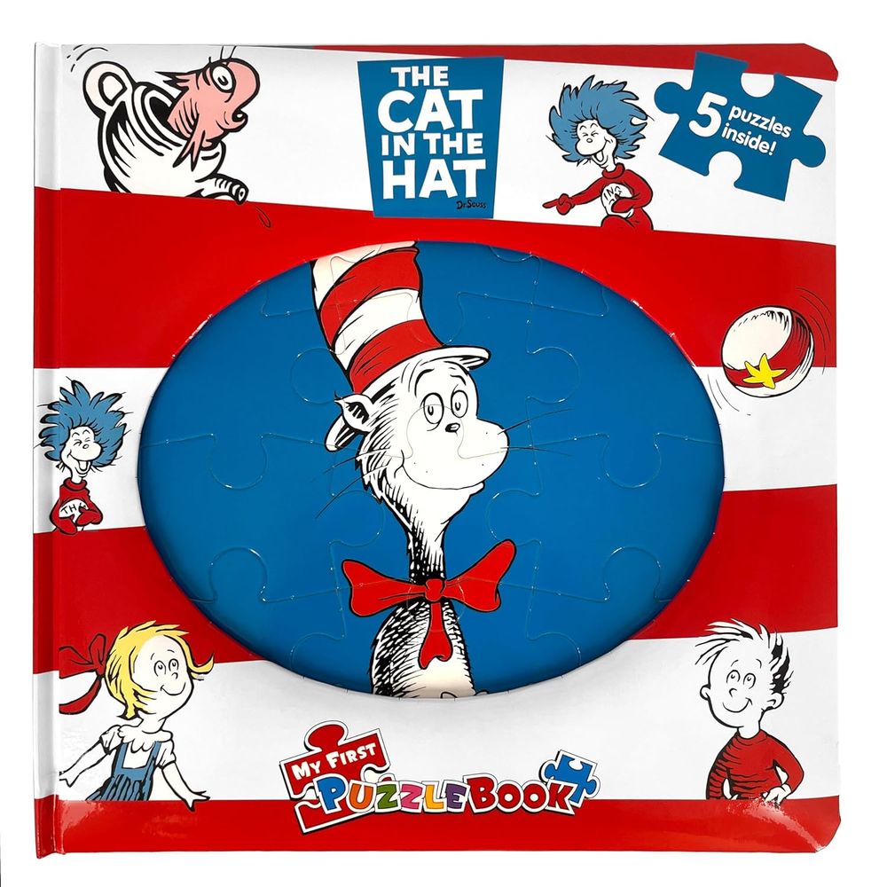 Dr Seuss The Cat In The Hat My First Puzzle Book