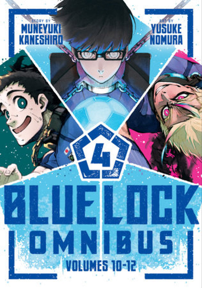 Blue Lock Omnibus 4, Vol. 10-12