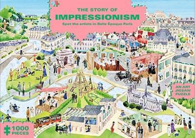 The Story of Impressionism 1000-Piece Art History Jigsaw Puzzle