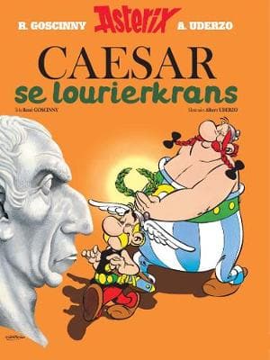 Asterix Album 18: Caesar se Lourierkrans (Paperback)