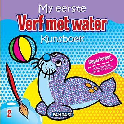 My eerste kunsboek - Verf met water
