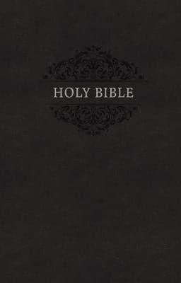 NKJV Holy Bible: Soft Touch Edition Black (Imitation Leather)