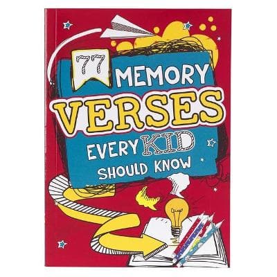 Book Softcover 77 Memory Verses Every Kid Should Know (Paperback)