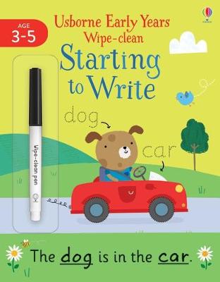 Usborne Early Years Wipe-Clean: Starting to Write (Paperback)