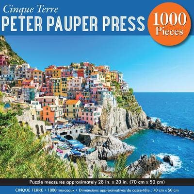 Cinque Terre 1000 Piece Puzzle