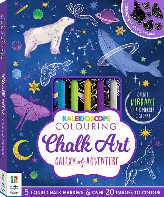 Kaleidoscope Colouring: Chalk Art Galaxy of Adventure