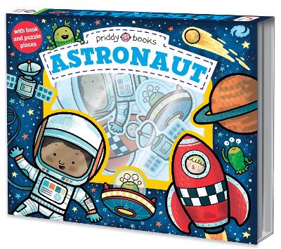 Astronaut: Book & Puzzle Pieces (Board book)