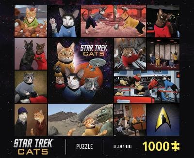 Star Trek Cats 1000 Piece Puzzle